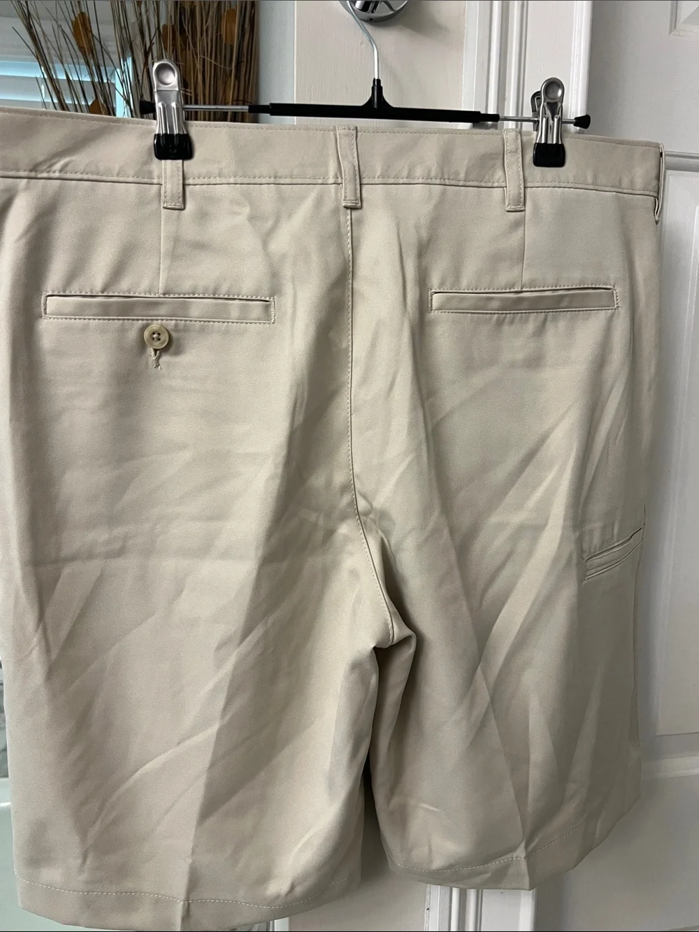 PGA Tour Khaki Flat Front Men’s Shorts
